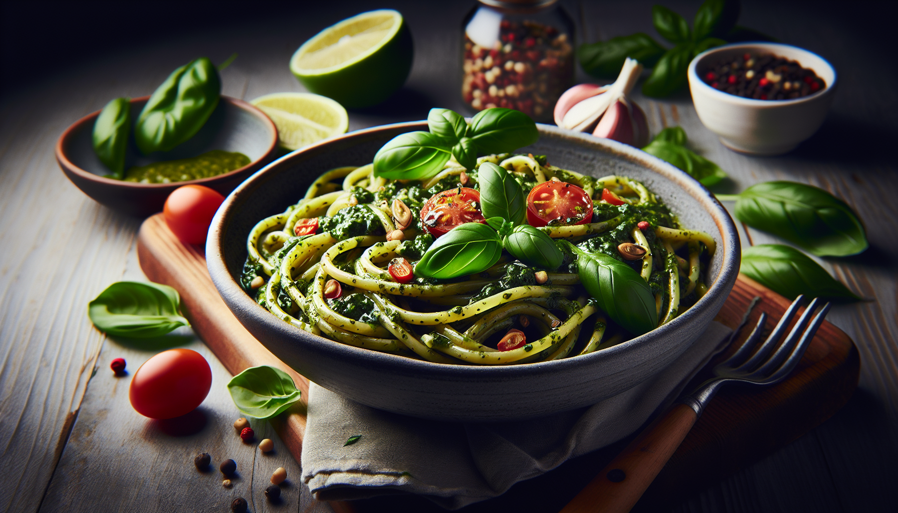 pasta al pesto